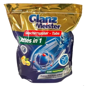 GlanzMeister Alles in 1 tabletki do zmywarki 90 sztuk