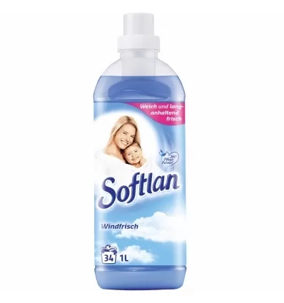 softlan koncentrat do płukania tkanin Windfrisch pojemność 1 litr